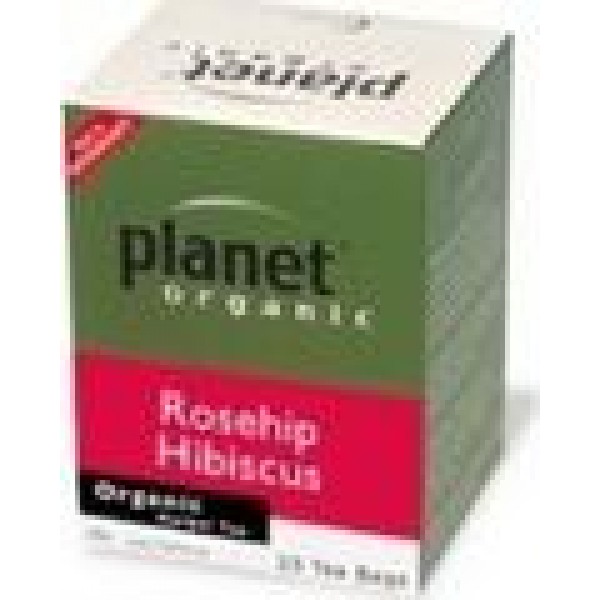 Planet Organics Rosehip & Hibiscus 25 bags